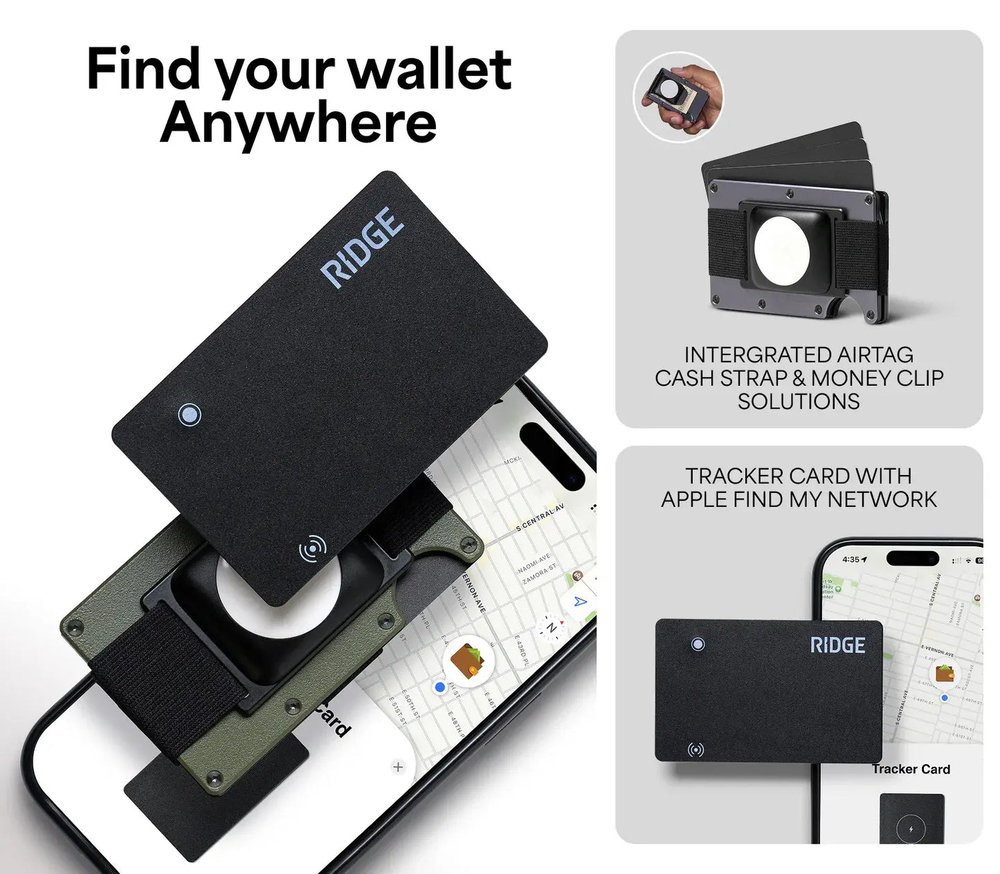 Ridge Wallet 2.0 Slim RFID Blocking Metal Wallet