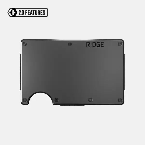 Ridge Wallet 2.0 Slim RFID Blocking Metal Wallet