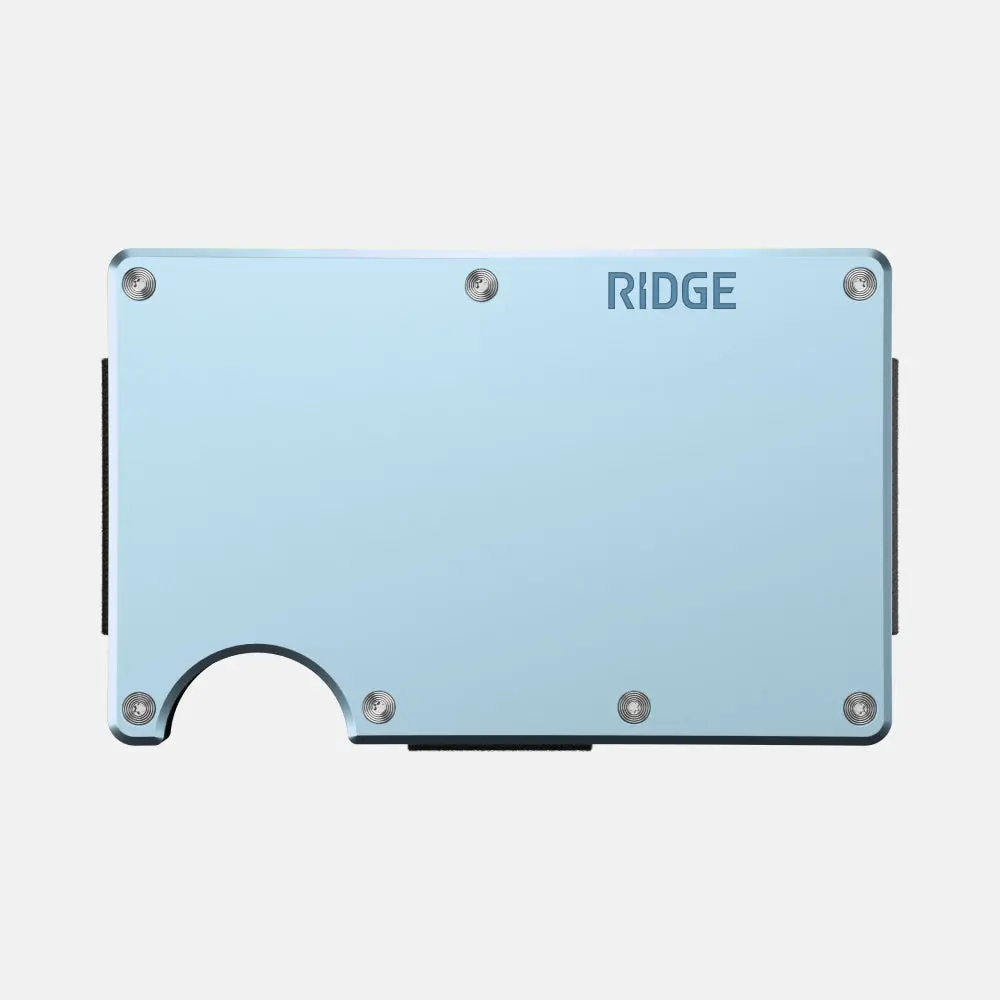 Ridge Wallet 2.0 Slim RFID Blocking Metal Wallet