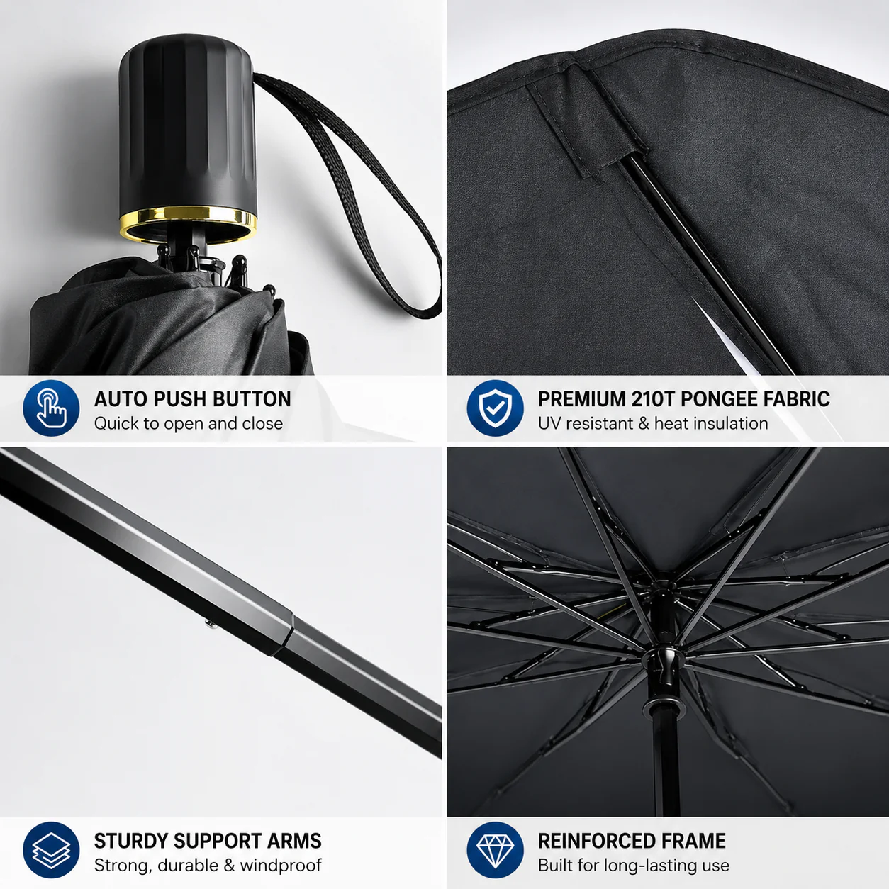 Foldable Anti-UV Windshield Sunshade