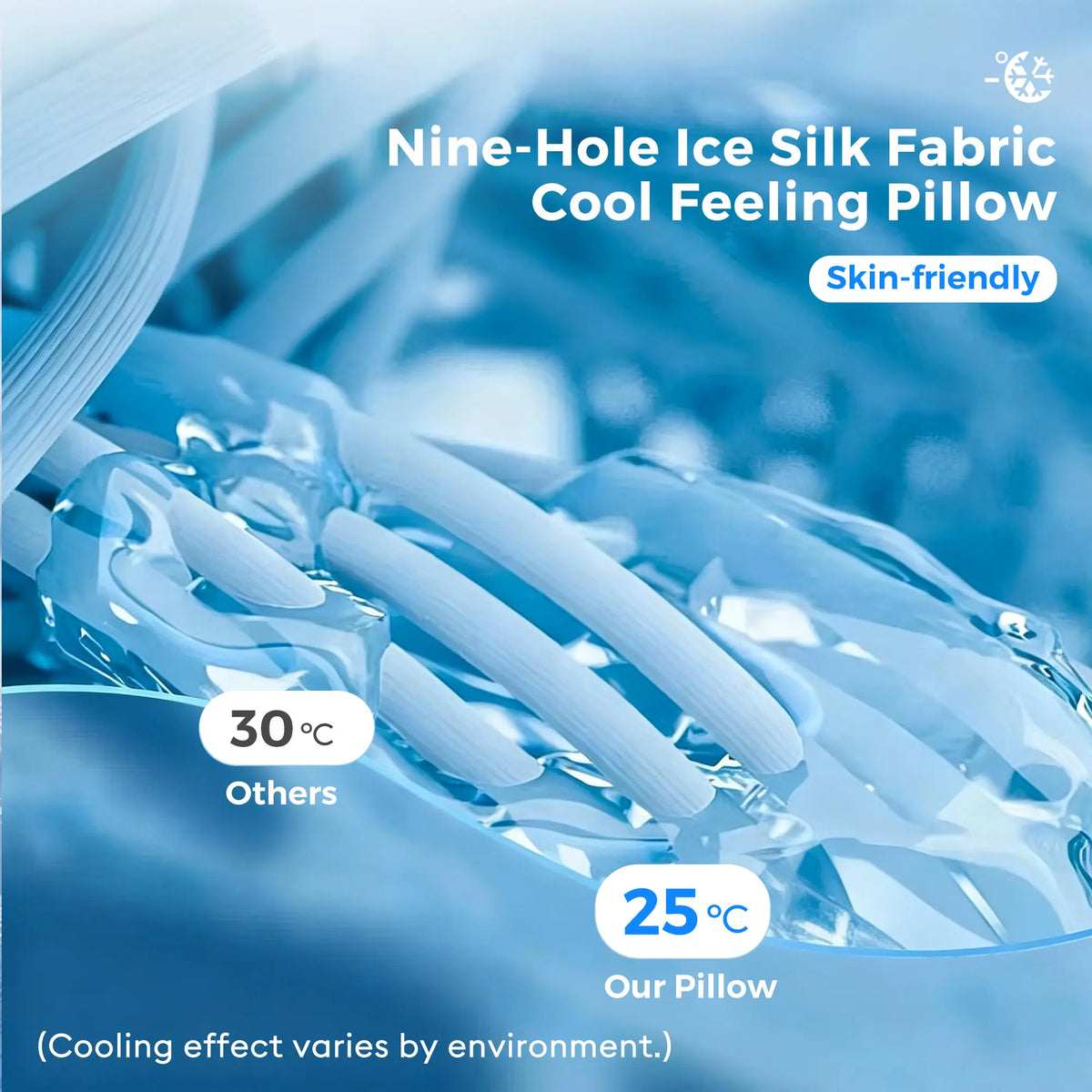 VIPfree Adjustable Ergonomic Memory Foam Pillow