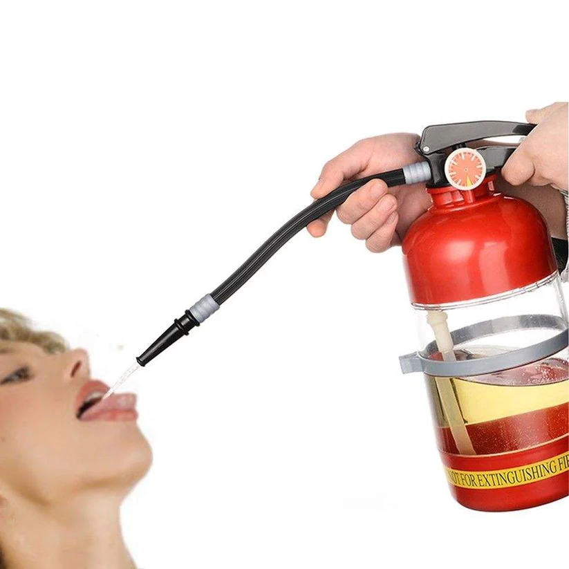🥳2026 HOT SALE🥳💞50K+ SOLD!🧯🍻 50% OFF! Fire Extinguisher Beer Tub – 2L capacity, hand‑press dispenser. Unique design, keeps drinks fresh. Perfect for football parties & garden gatherings. 🏆⚽
